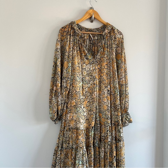 Free People Feeling Groovy Maxi Dress Size Medium - Picture 3 of 7